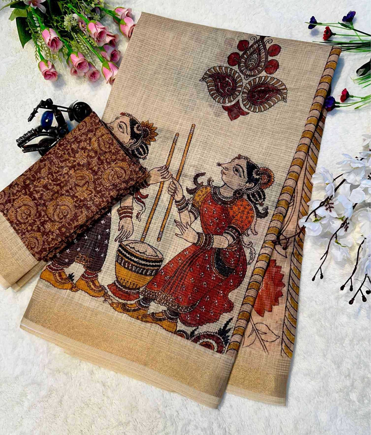 Tussar Silk Saree