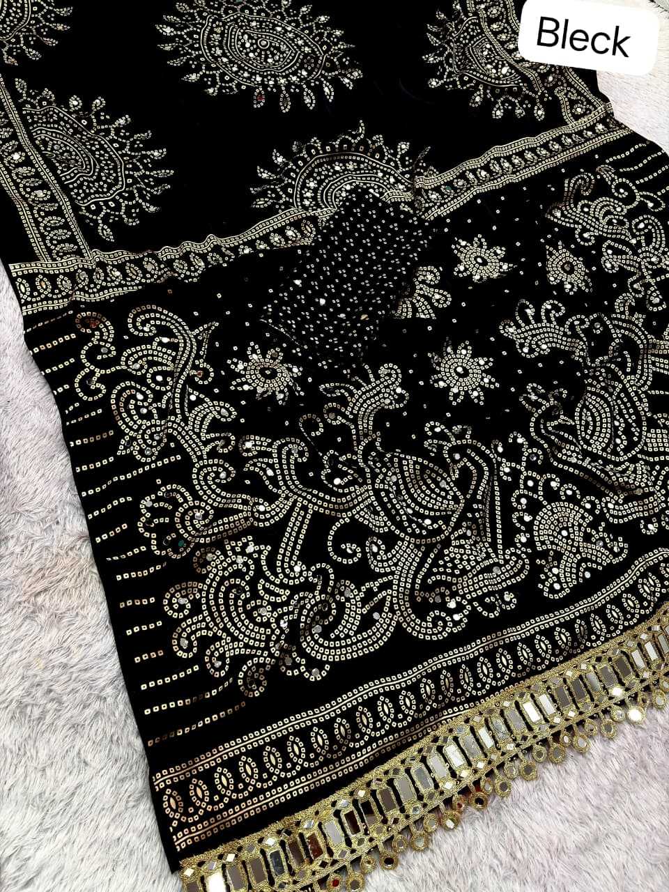 Satin Silk Printed Saree