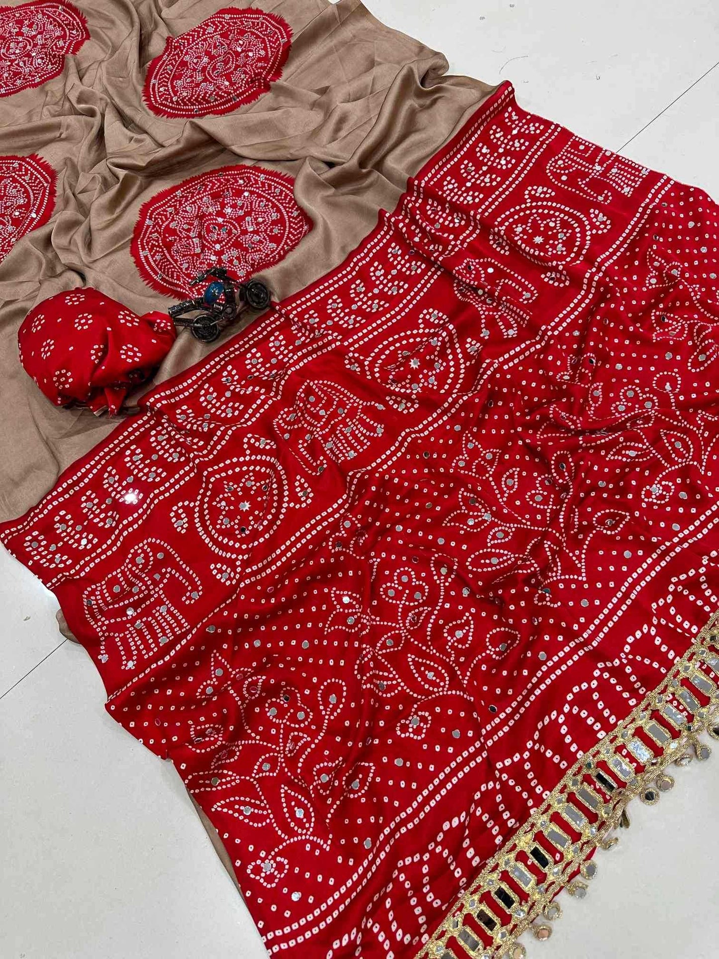 Printed Silk Saree
