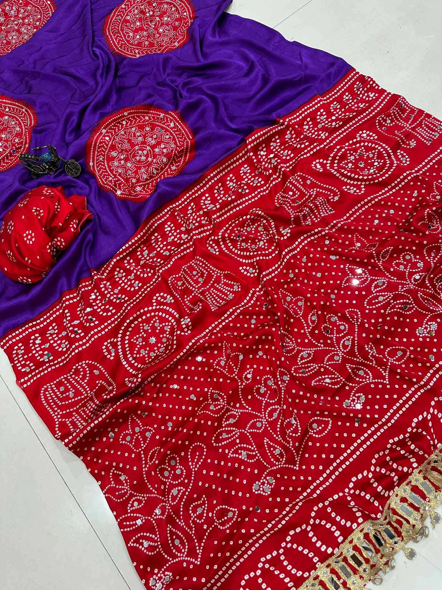 Printed Silk Saree