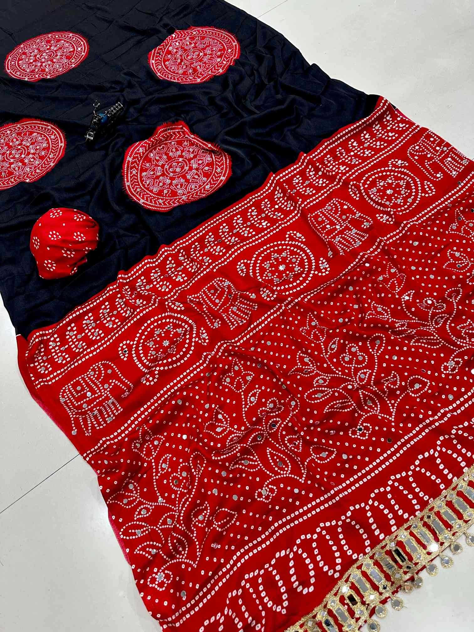 Printed Silk Saree