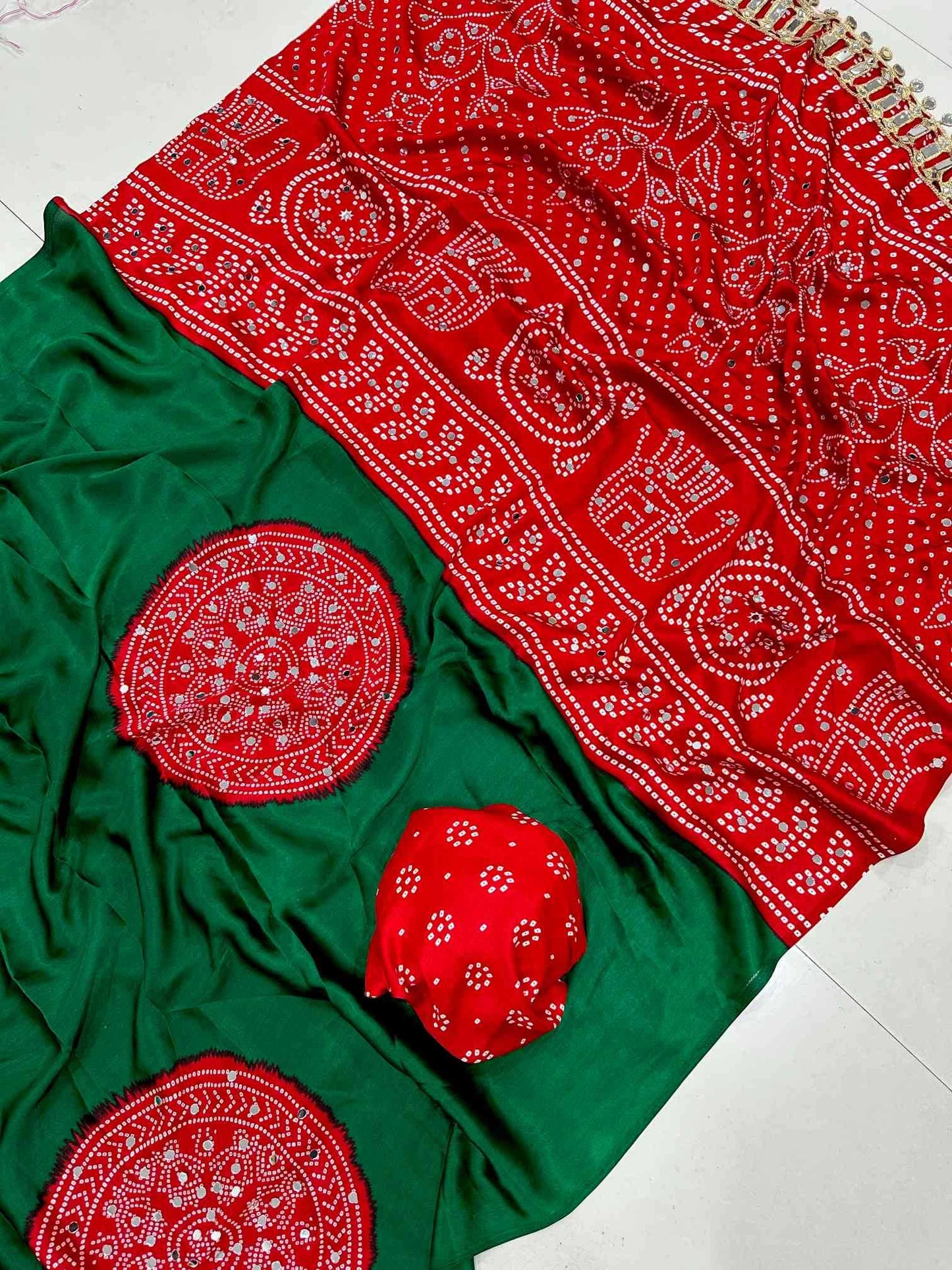 Printed Silk Saree