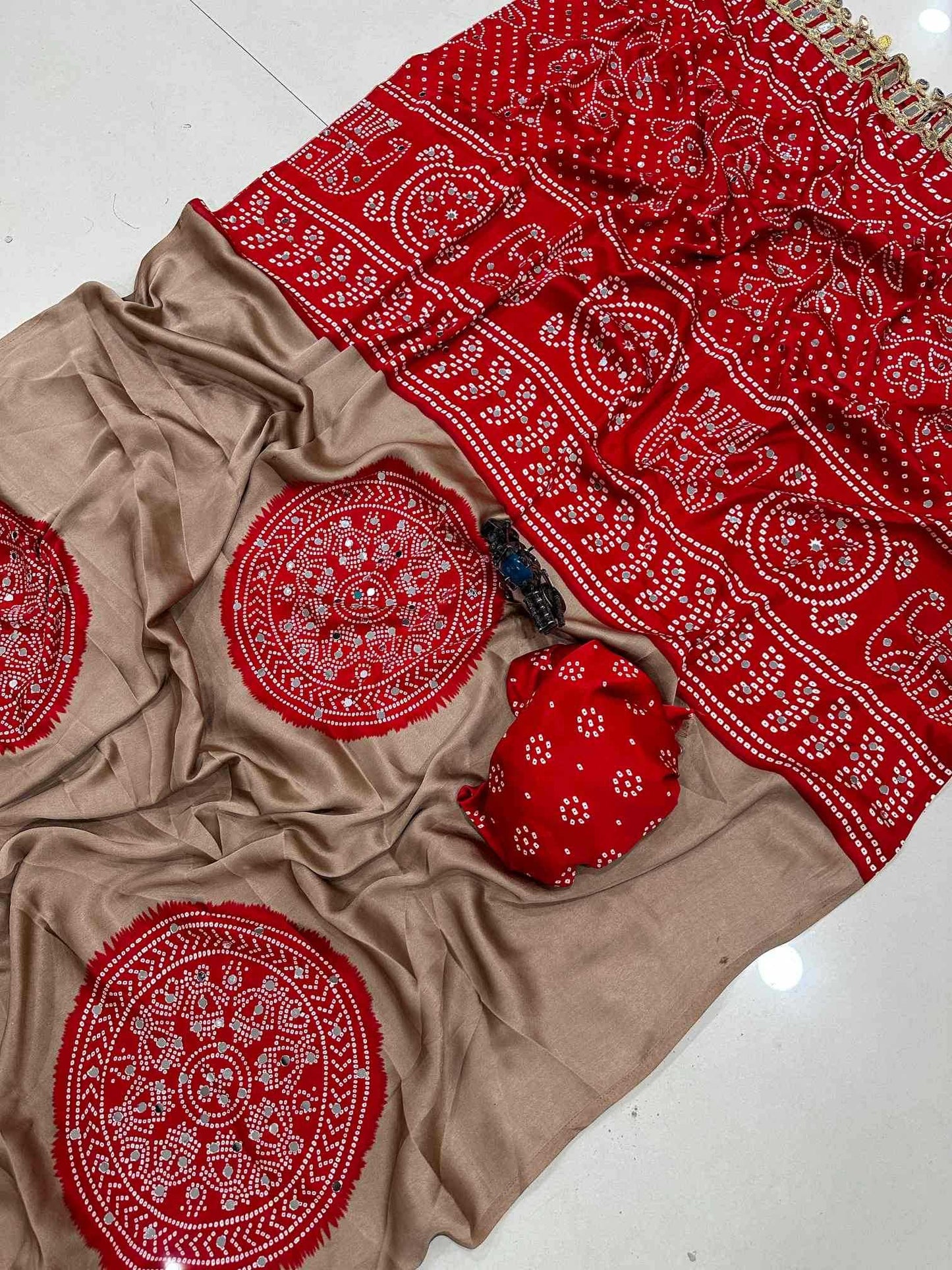 Printed Silk Saree