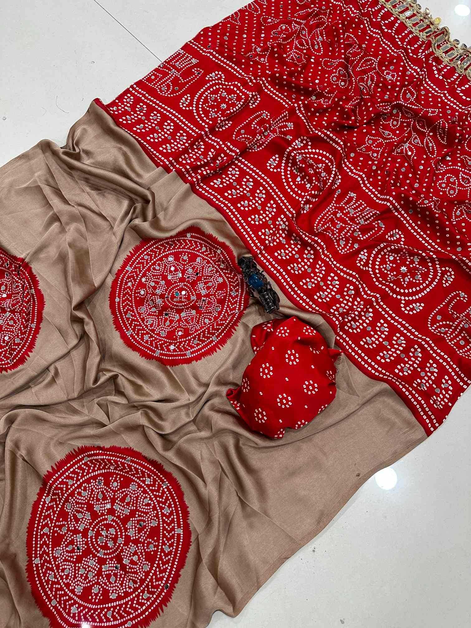 Printed Silk Saree