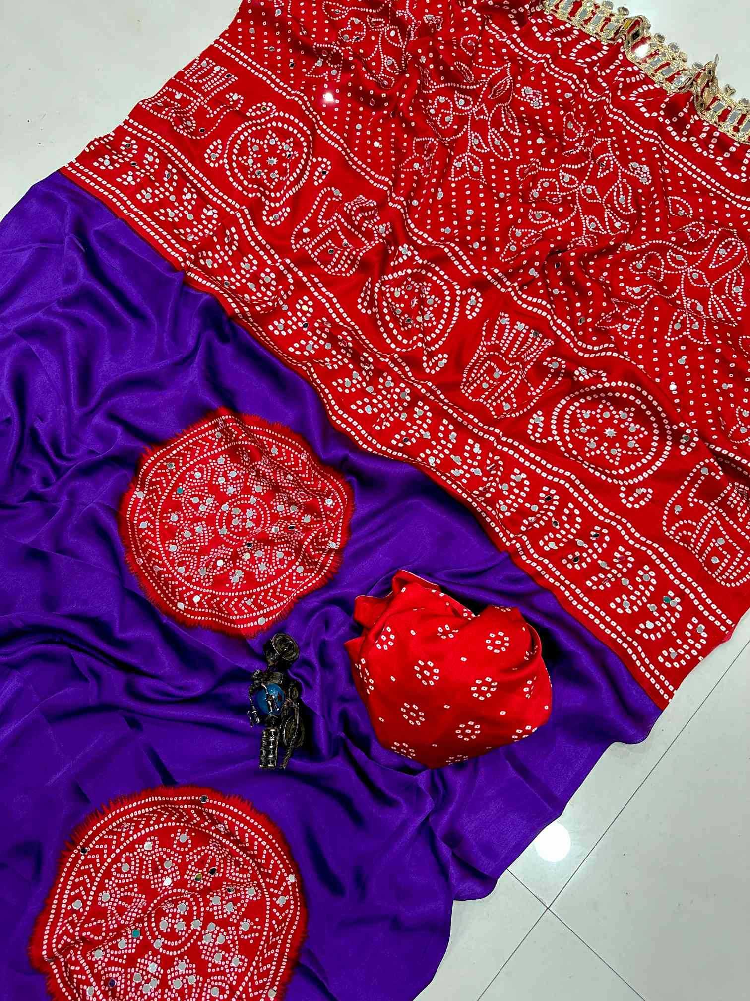 Printed Silk Saree