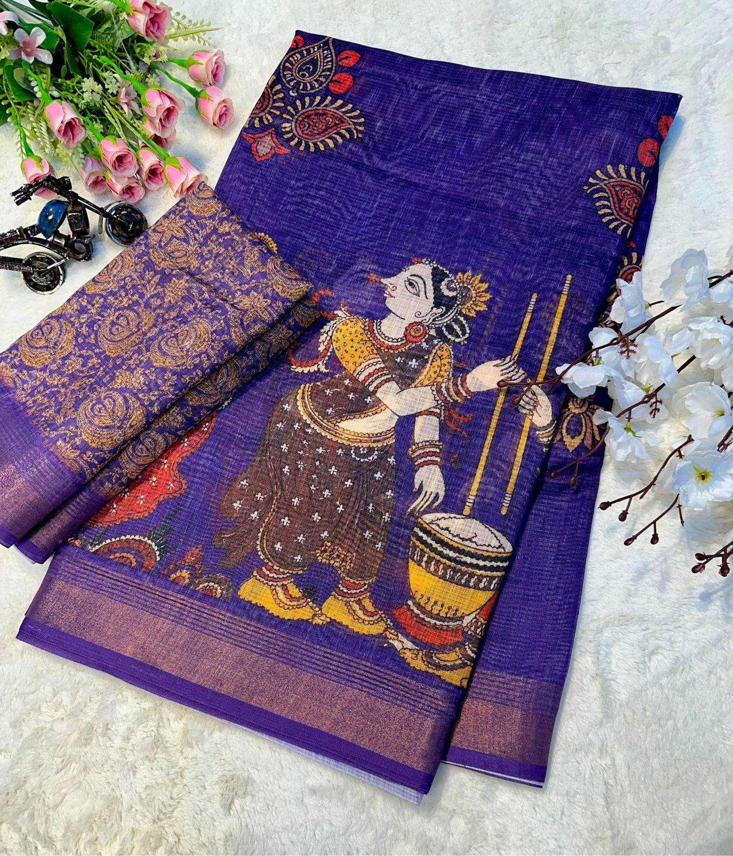 Tussar Silk Saree