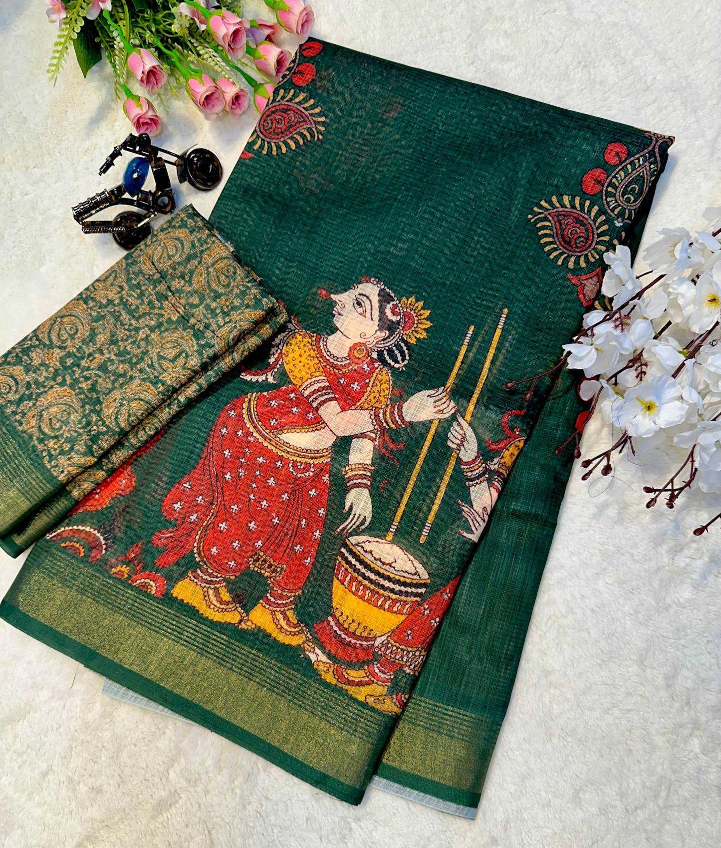 Tussar Silk Saree