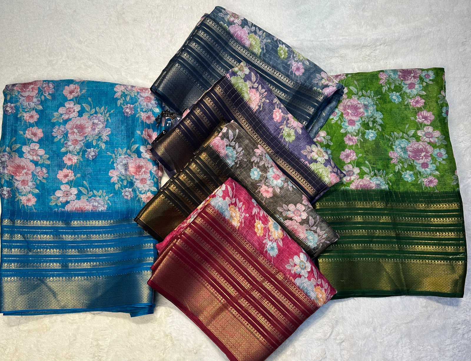 Georgette Fancy Saree