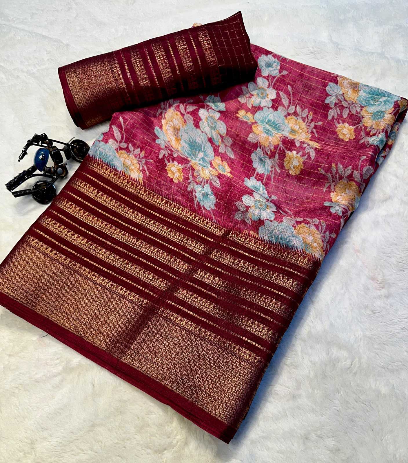 Georgette Fancy Saree