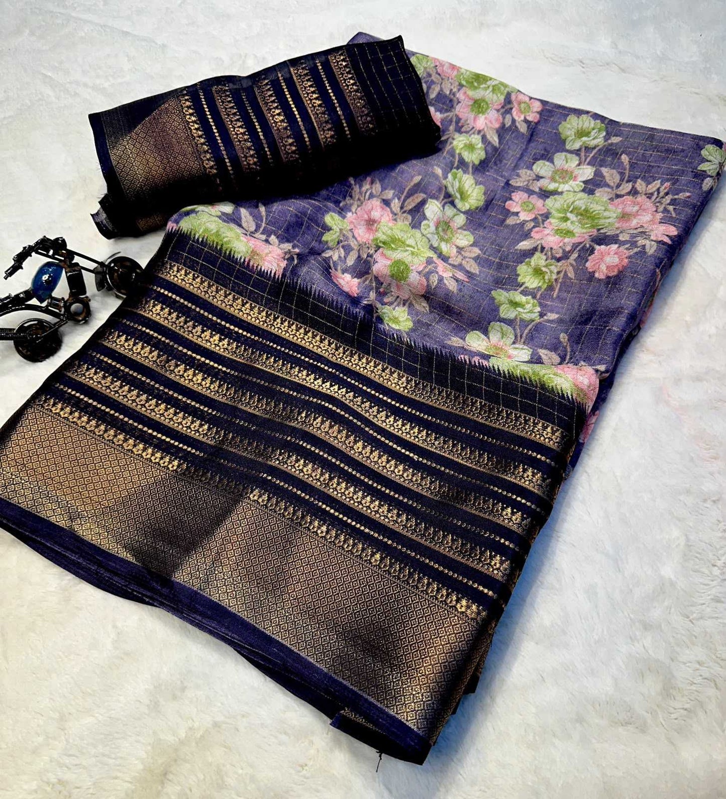 Georgette Fancy Saree