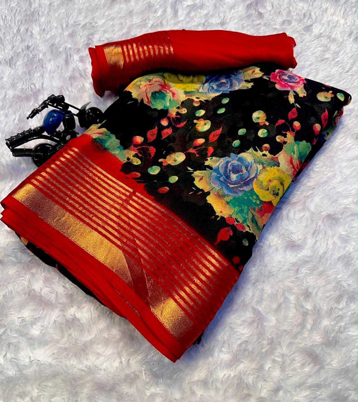 Georgette Designer Saree