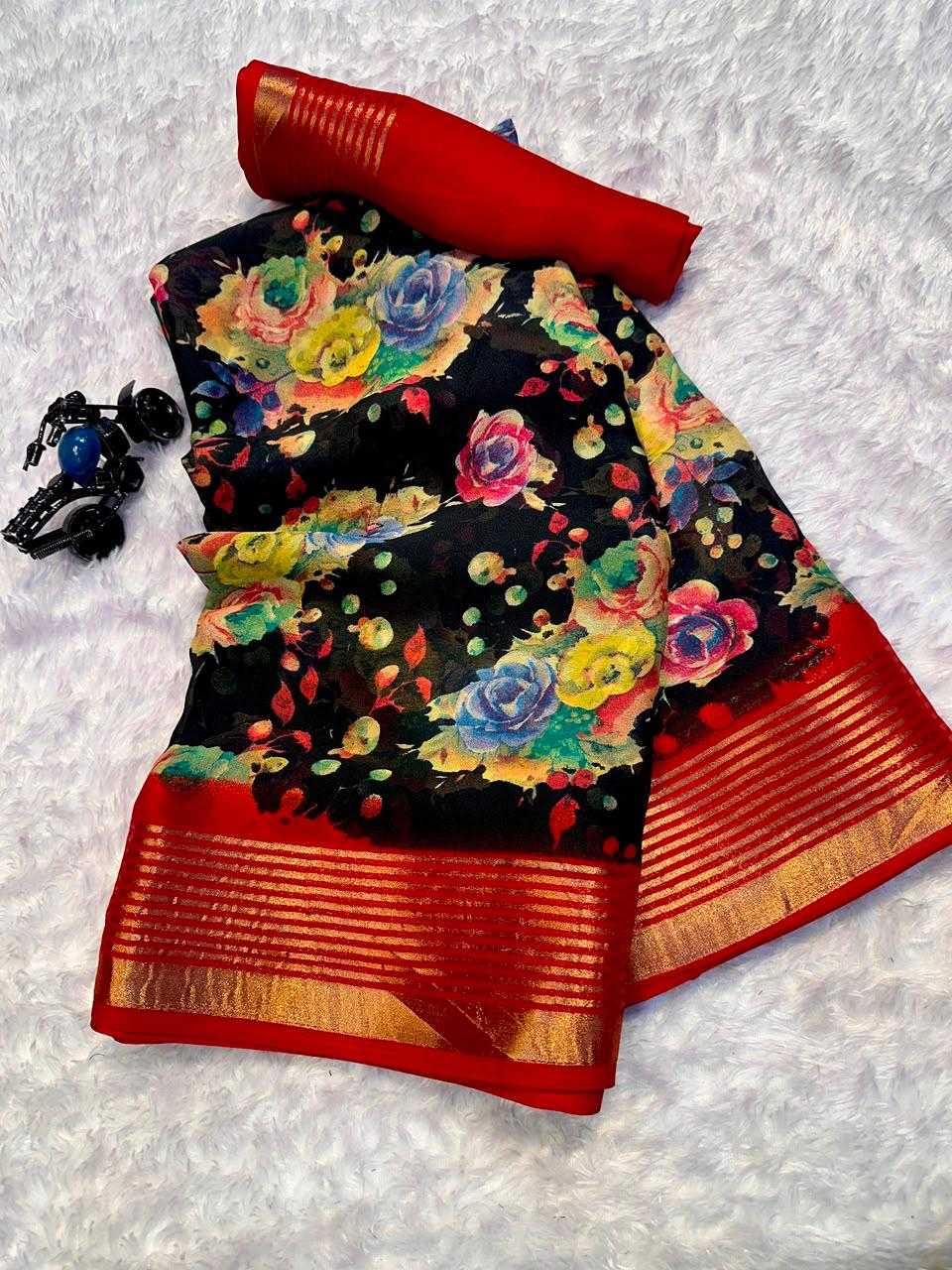 Georgette Designer Saree
