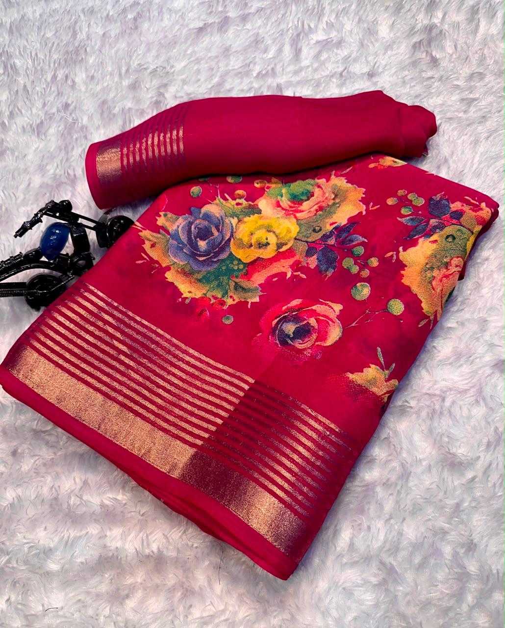 Georgette Designer Saree
