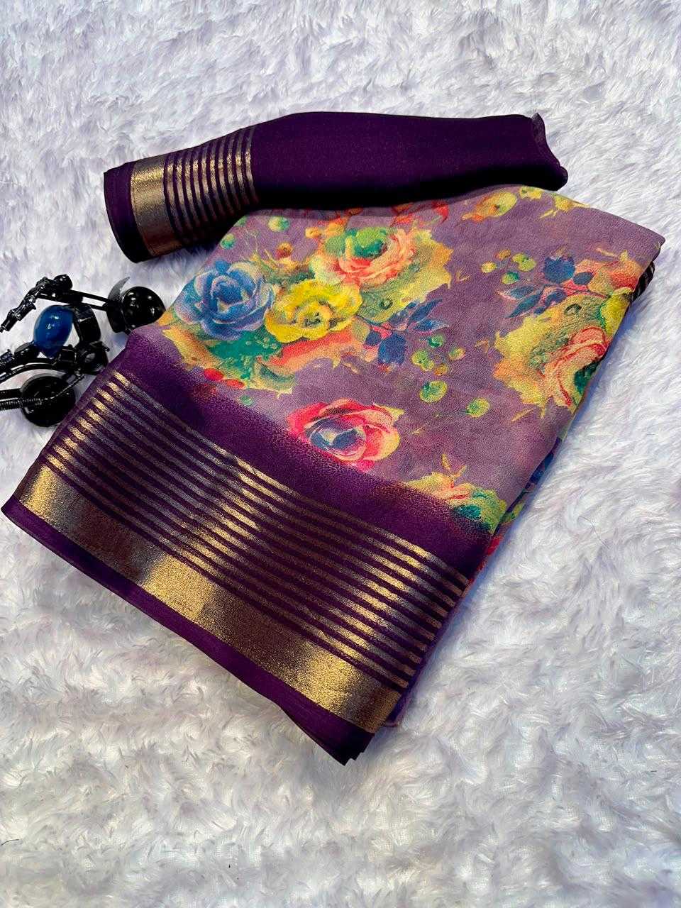 Georgette Designer Saree