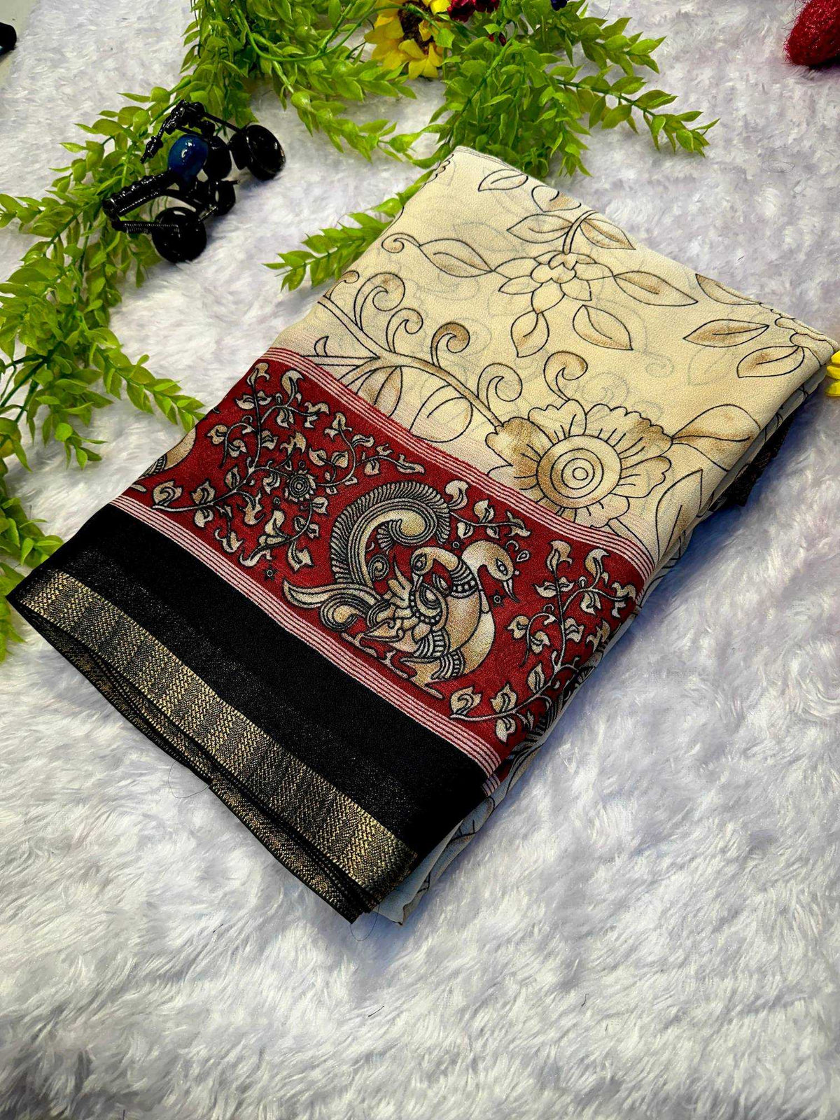 Anvi Premium Georgette Saree