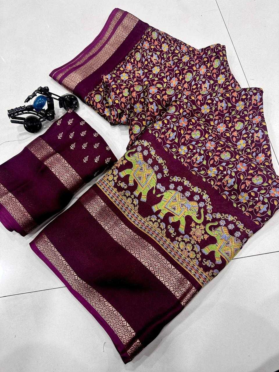 Georgette Designer Saree