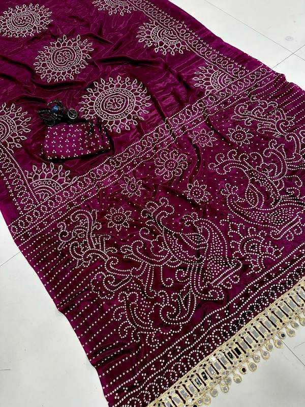 Gajji Silk Crepe Saree