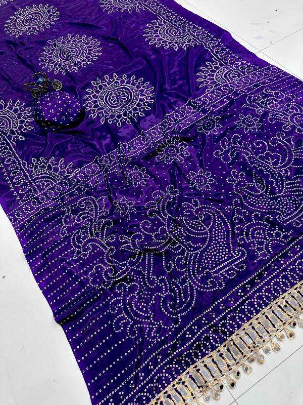 Gajji Silk Crepe Saree