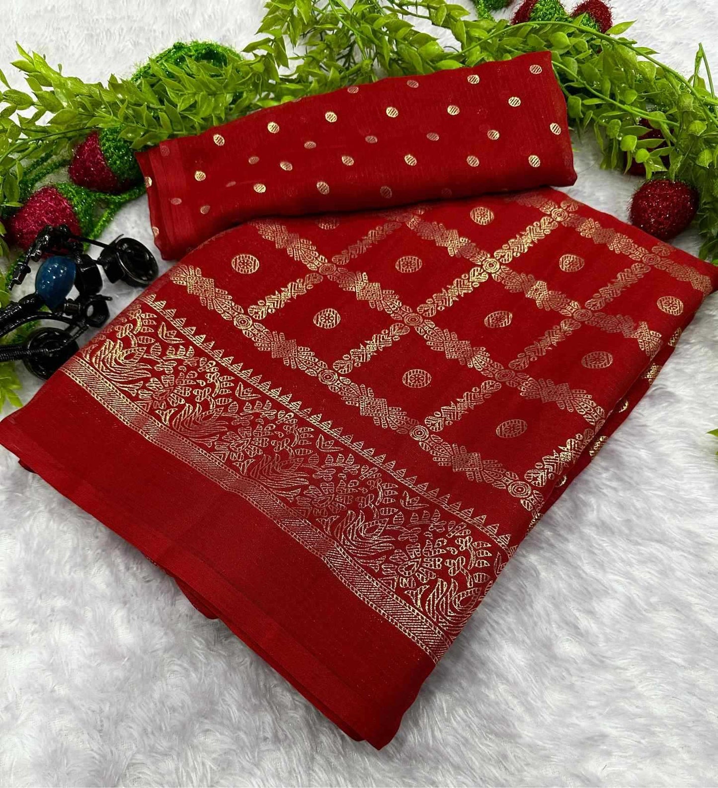 Chiffon Printed Saree