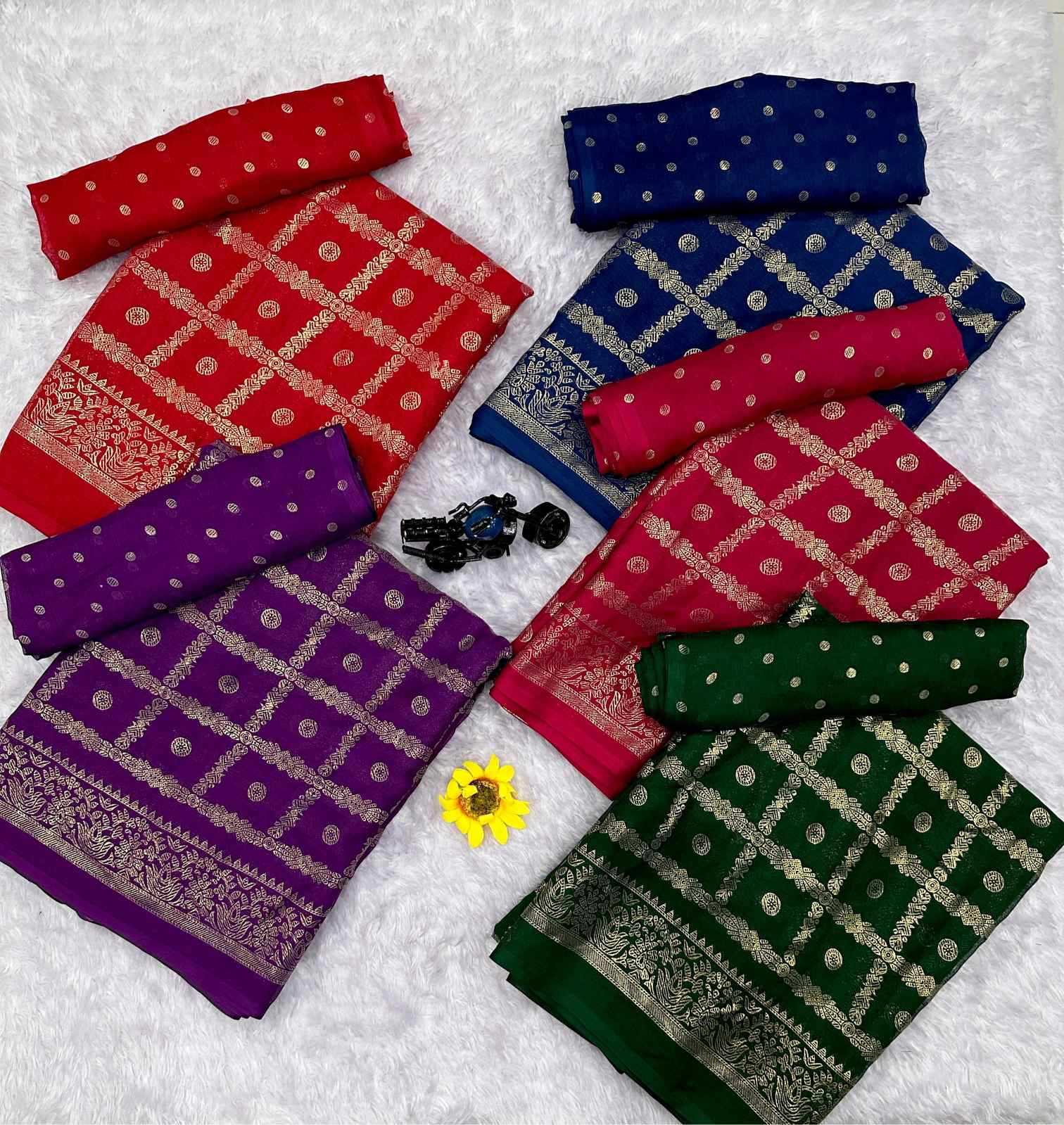 Chiffon Printed Saree