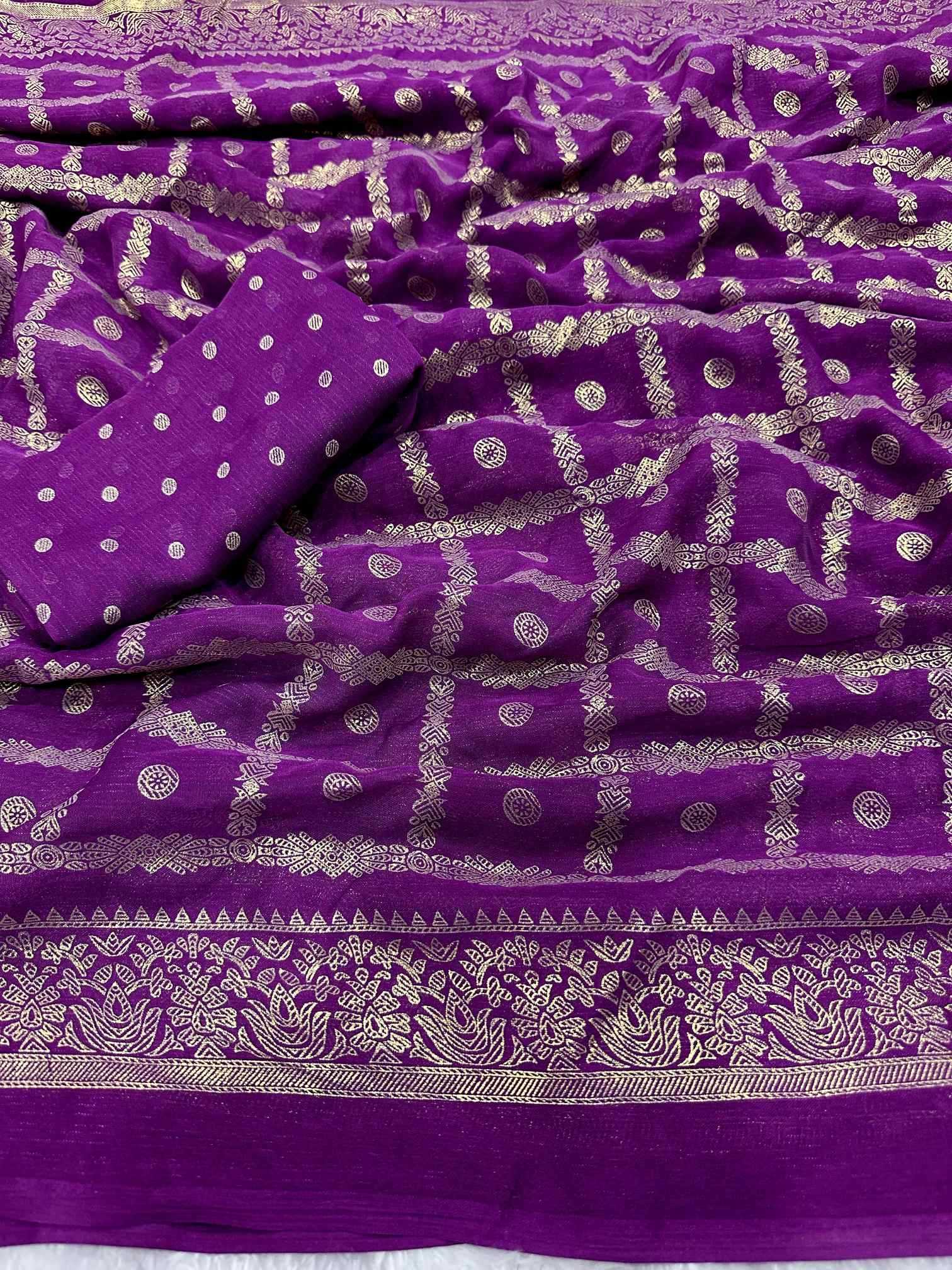 Chiffon Printed Saree