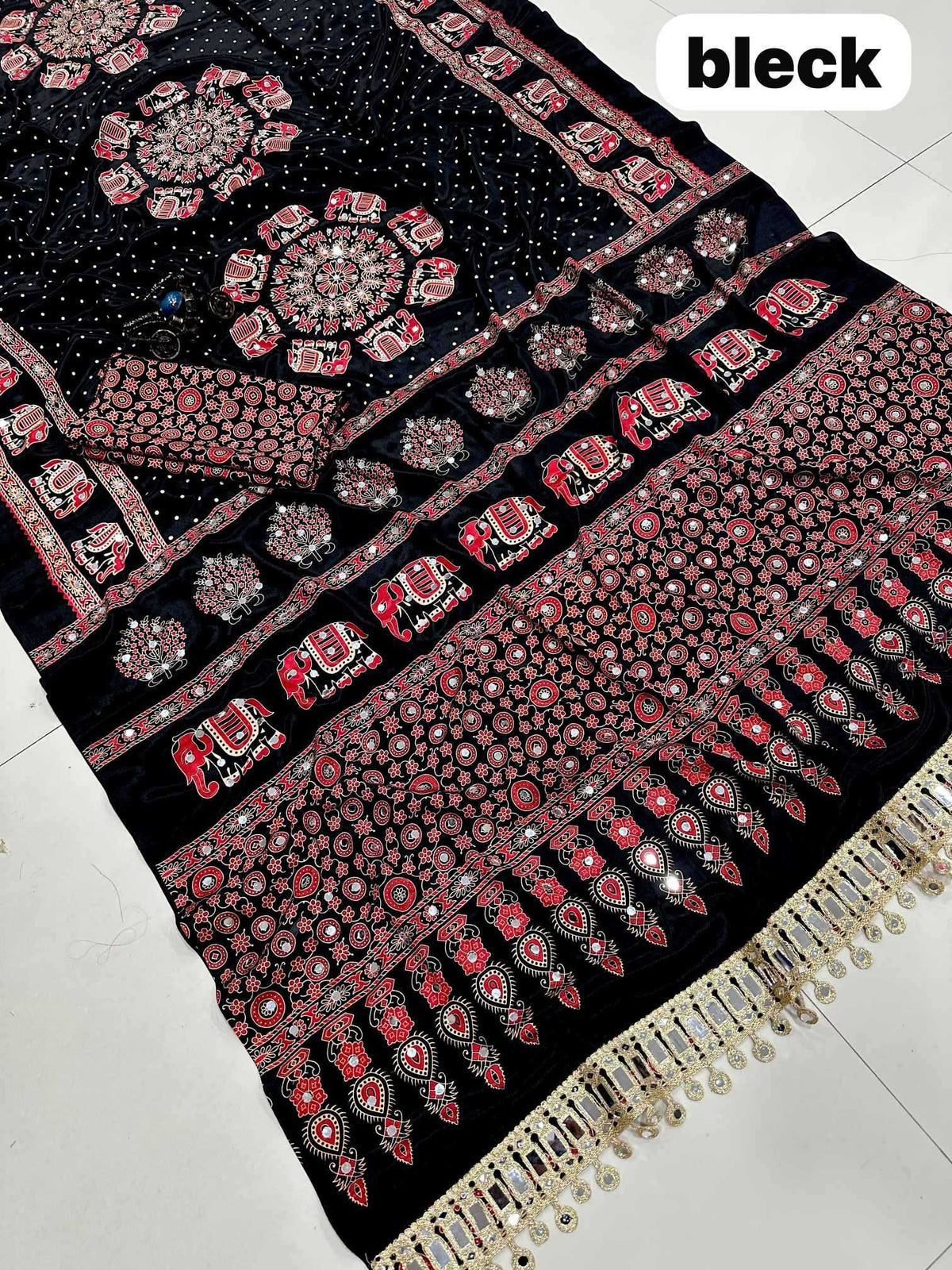 Barkha Viscose Designer Saree
