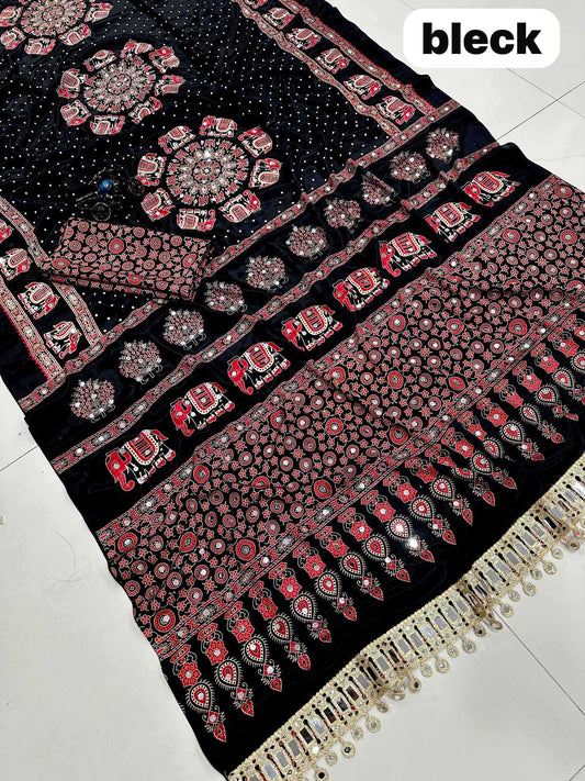 Barkha Viscose Designer Saree