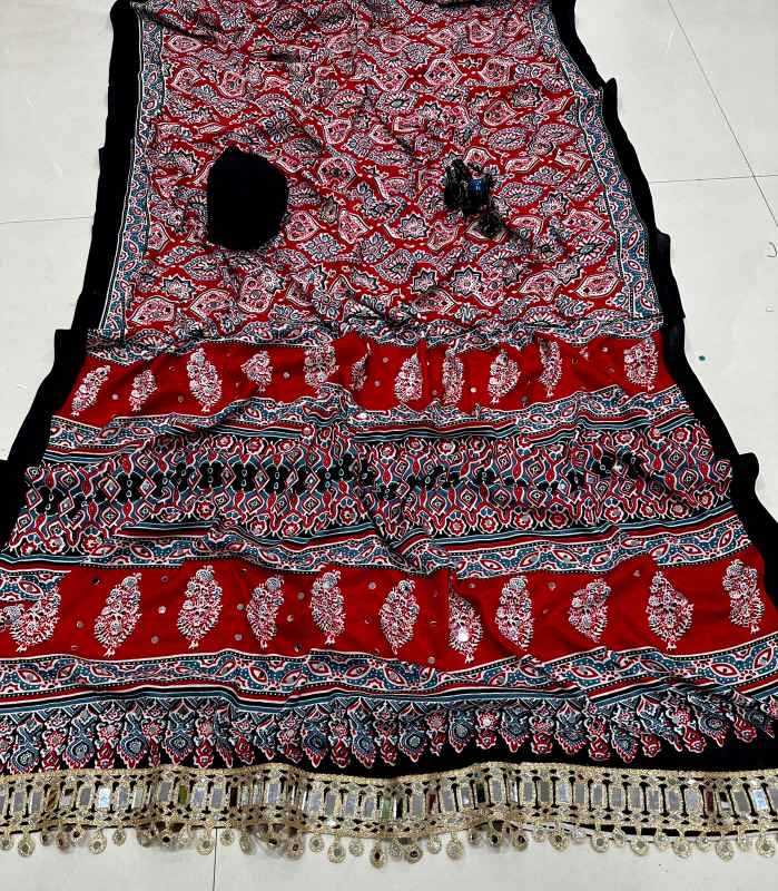 Barkha Viscose Designer Saree