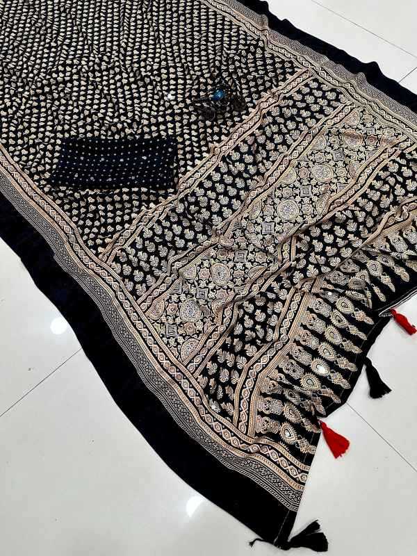 Barkha Viscose Designer Saree