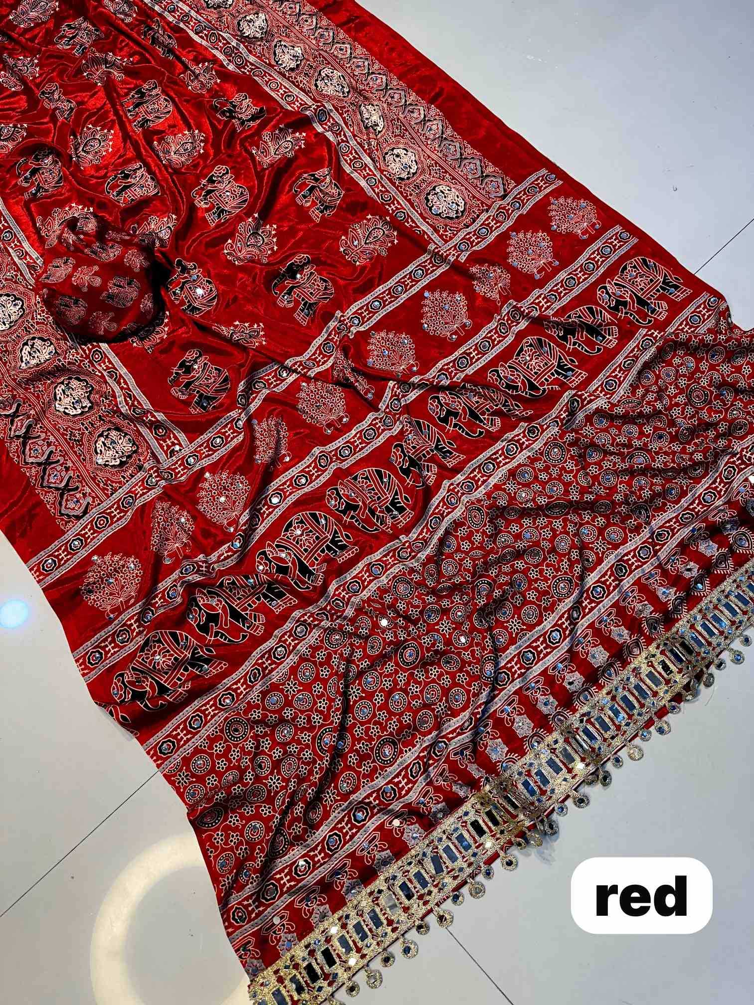 Printed Silk Saree
