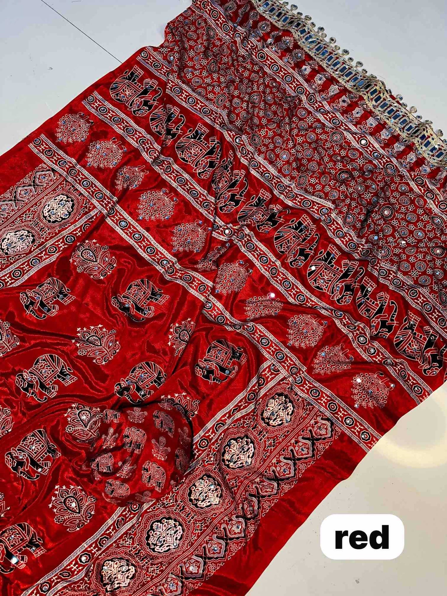 Printed Silk Saree
