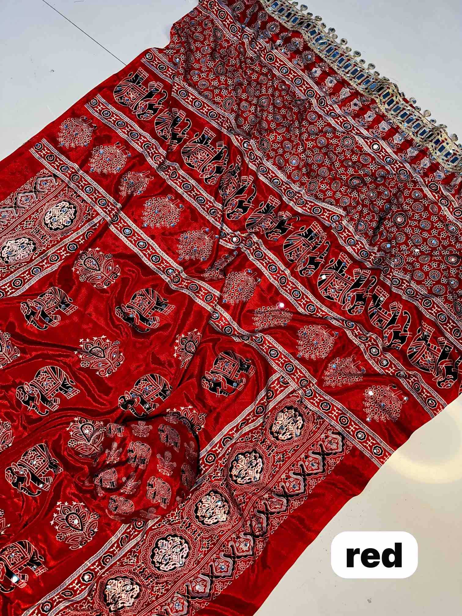 Printed Silk Saree
