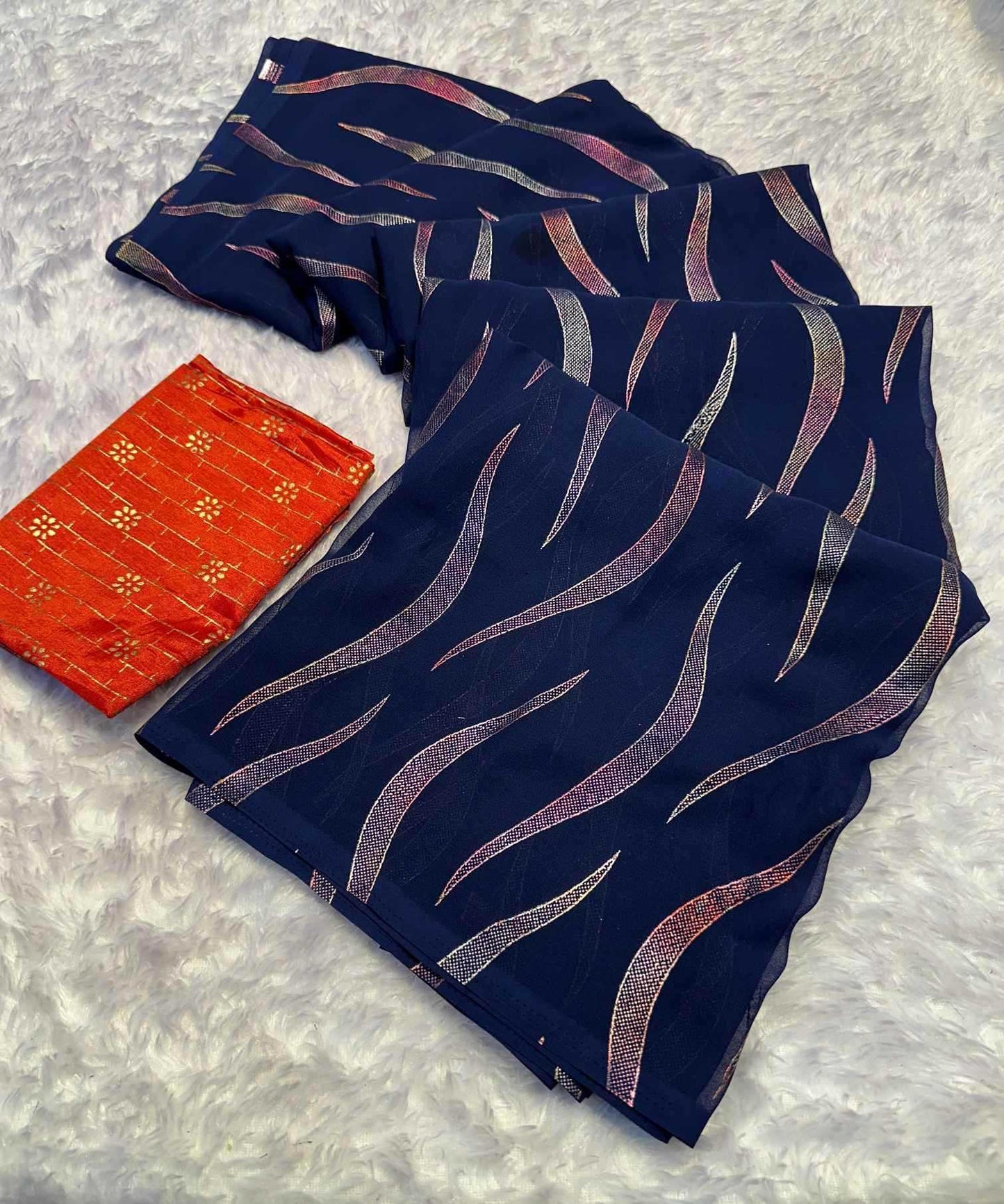 Chiffon Printed Saree