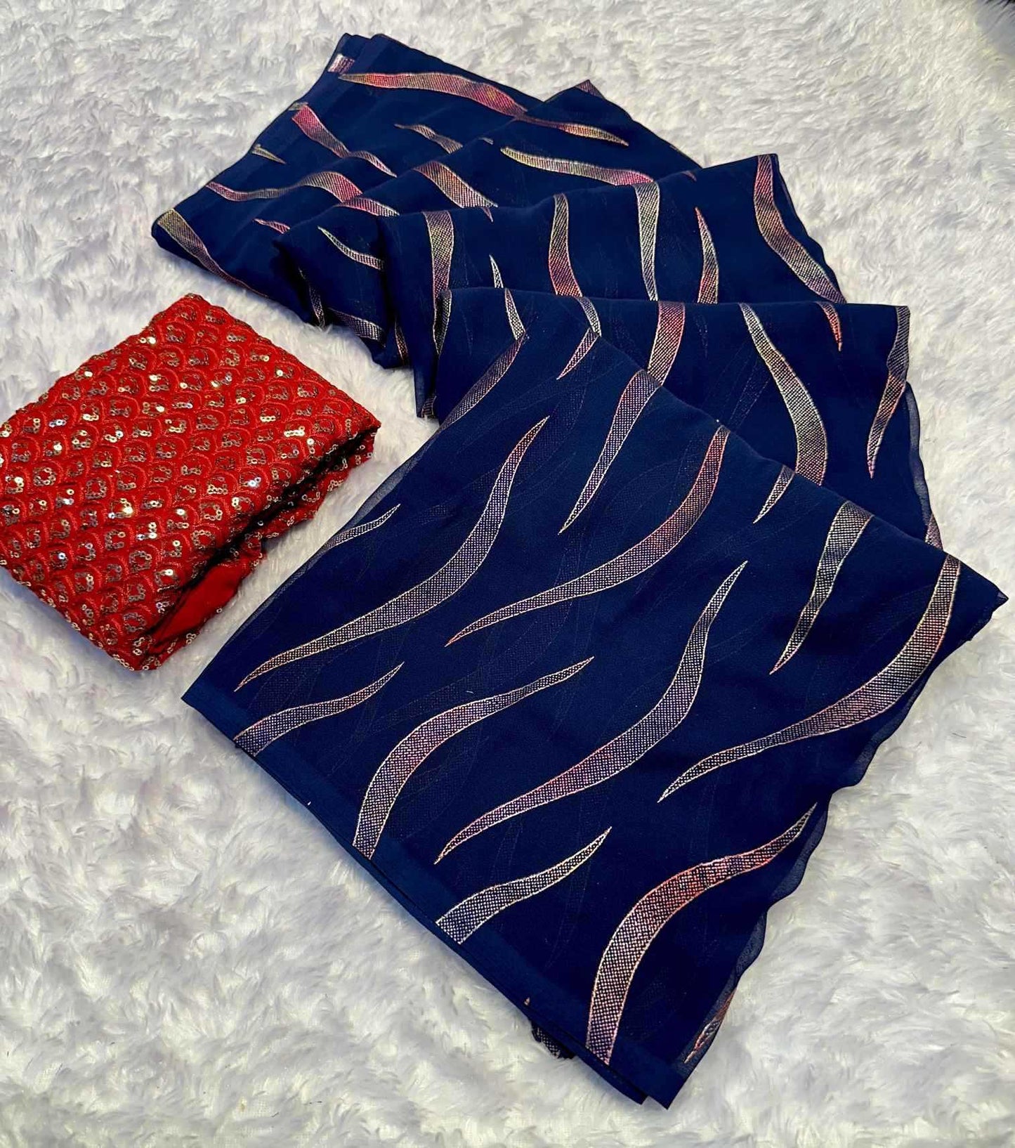 Chiffon Printed Saree