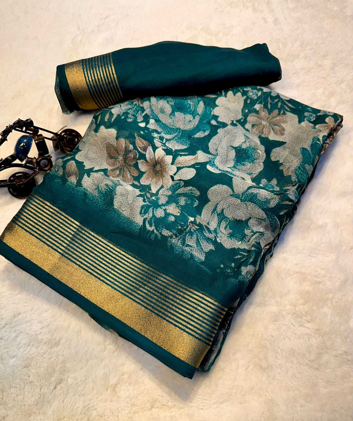 Drishti Premium Georgette Saree