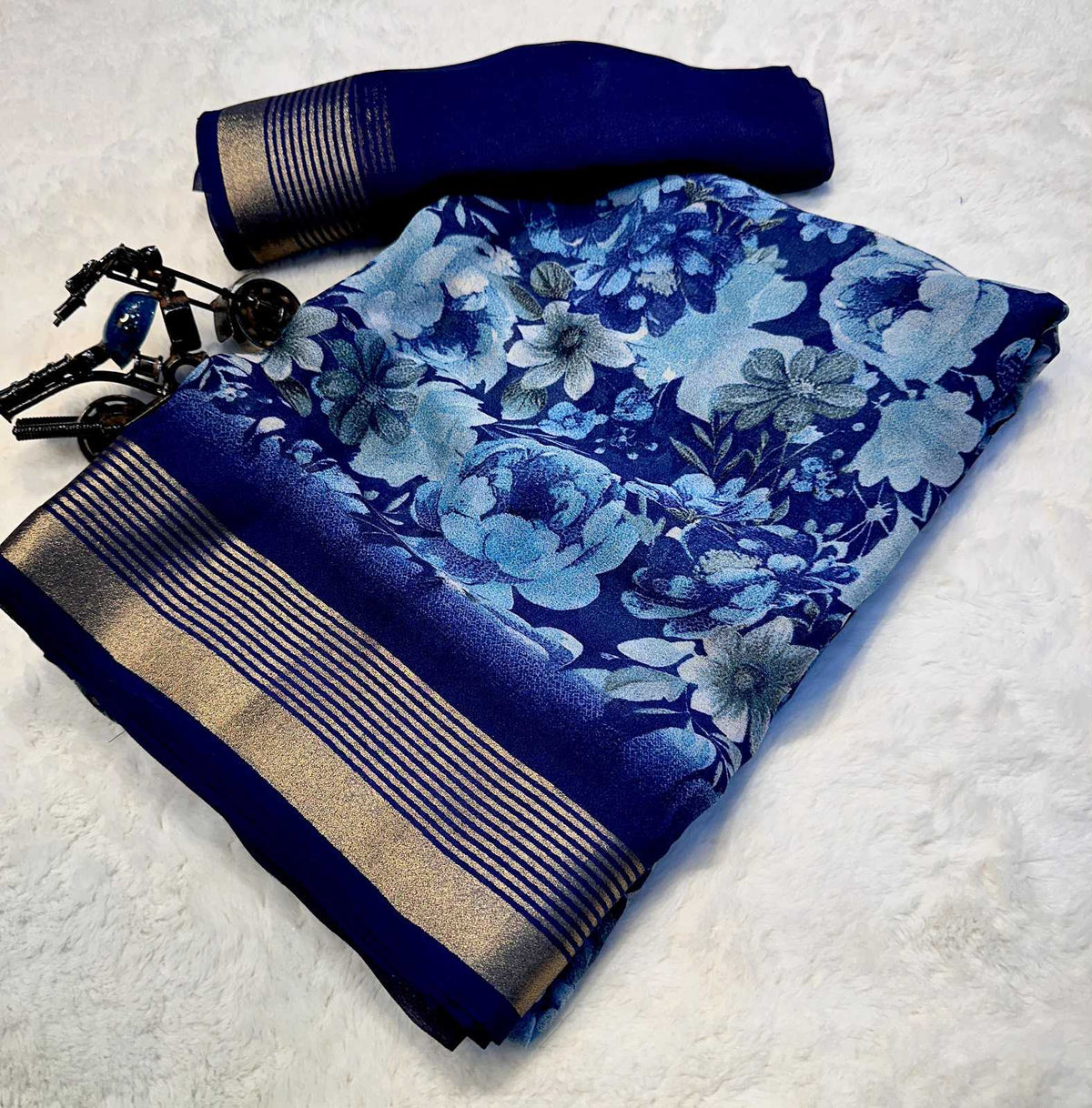 Drishti Premium Georgette Saree