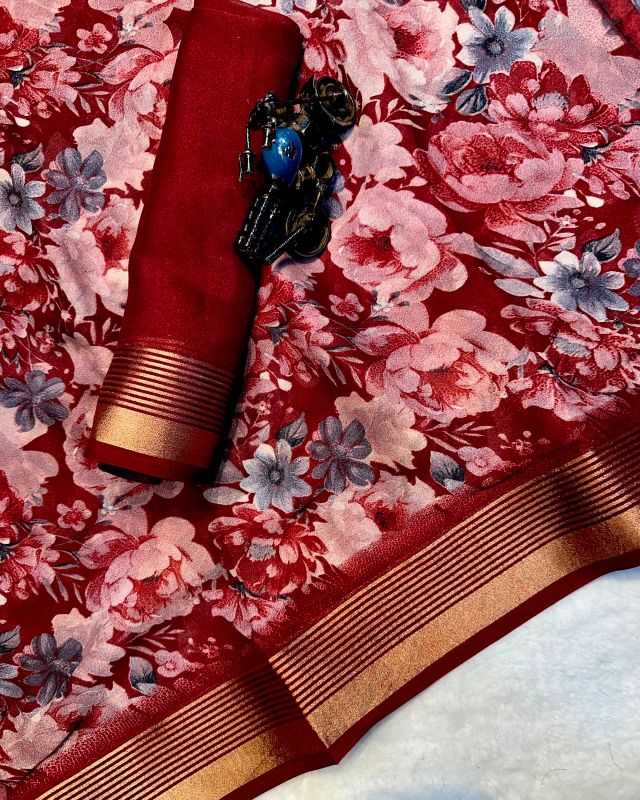 Drishti Premium Georgette Saree