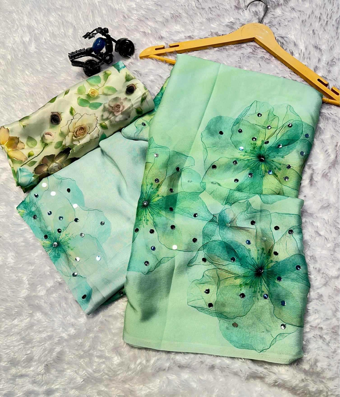 Crepe Designer Saree