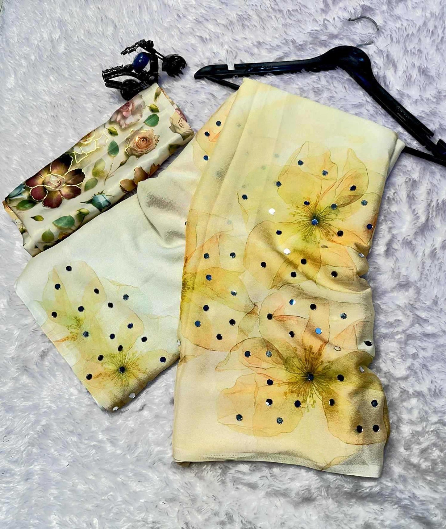 Crepe Designer Saree
