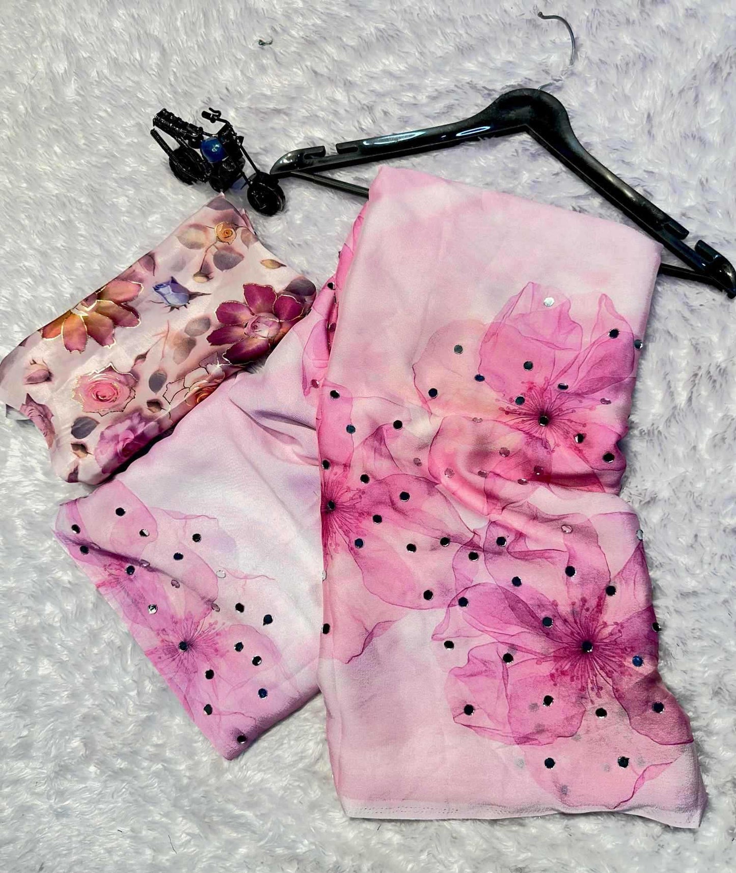 Crepe Designer Saree