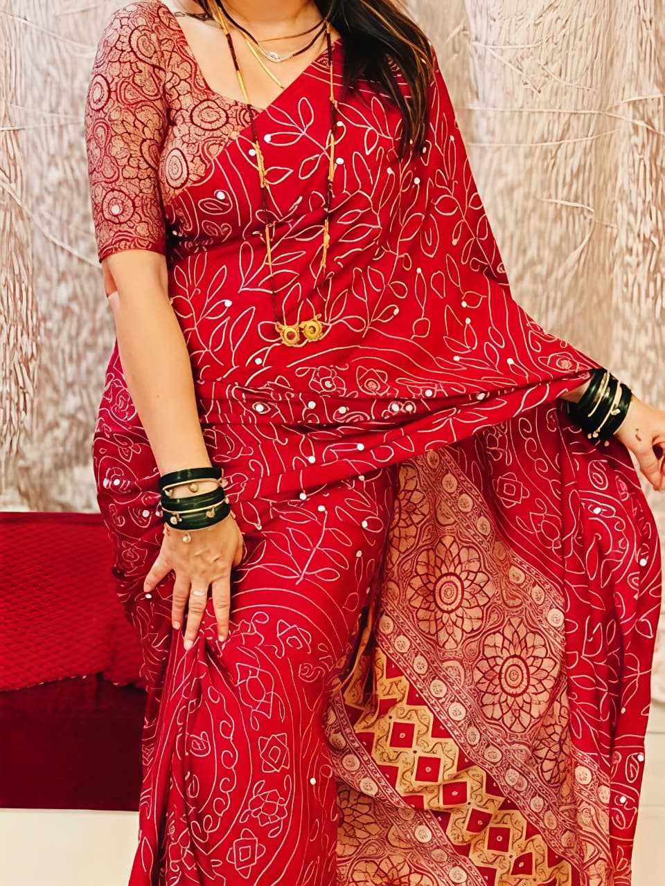 Hrida Premium Georgette Fancy Saree