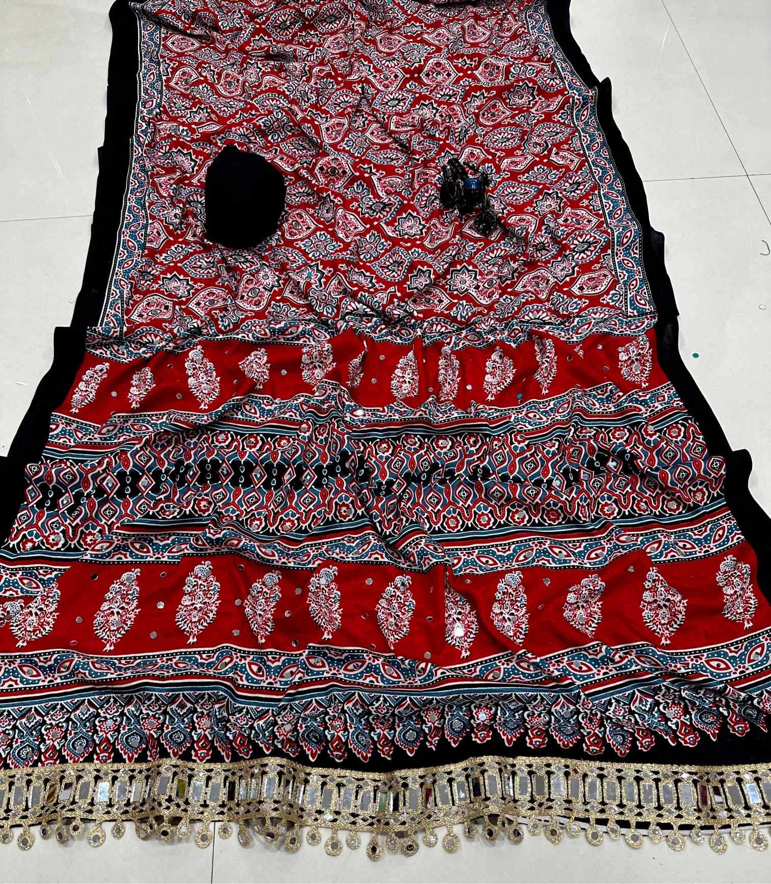 Printed Silk Saree