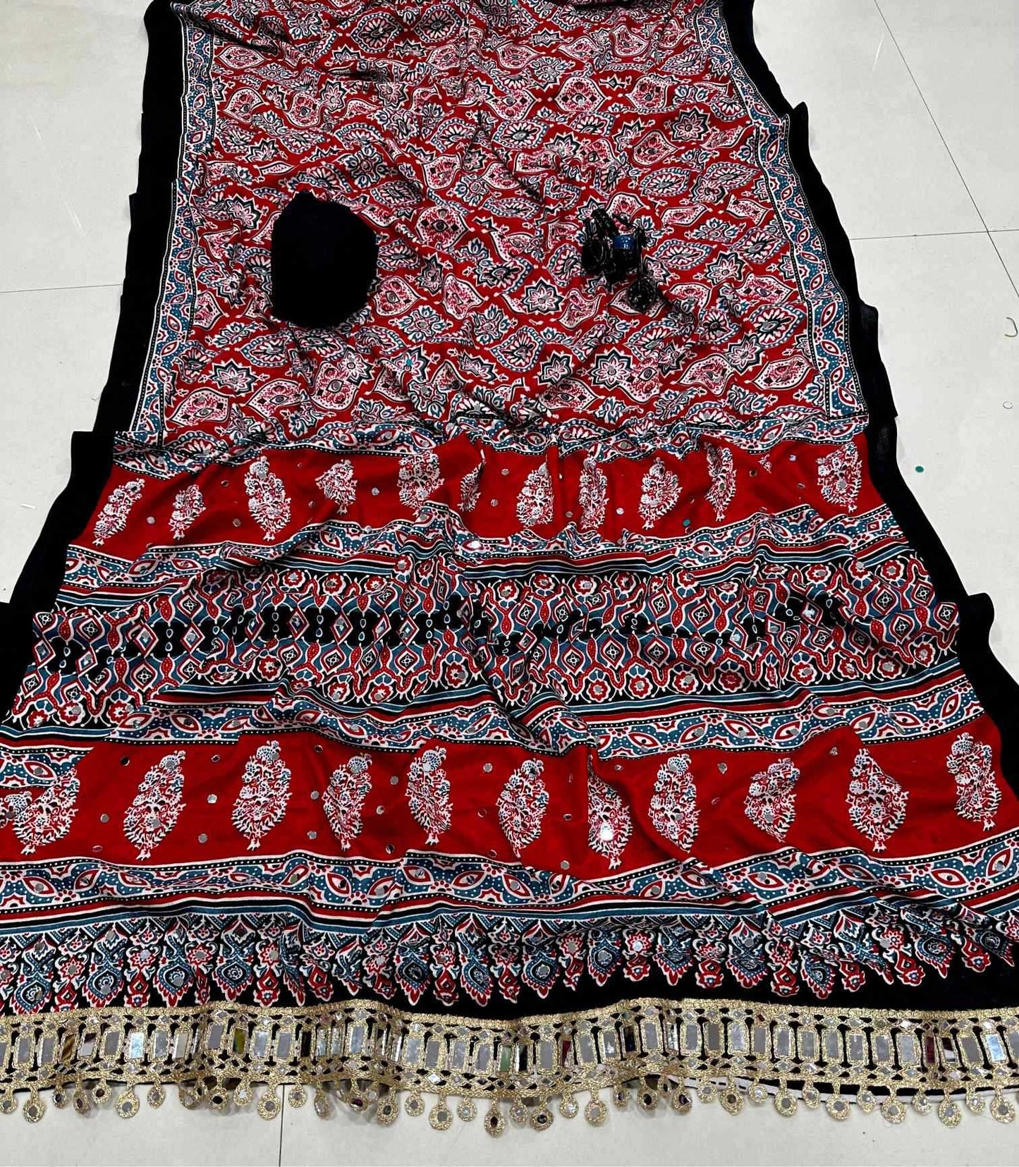 Printed Silk Saree