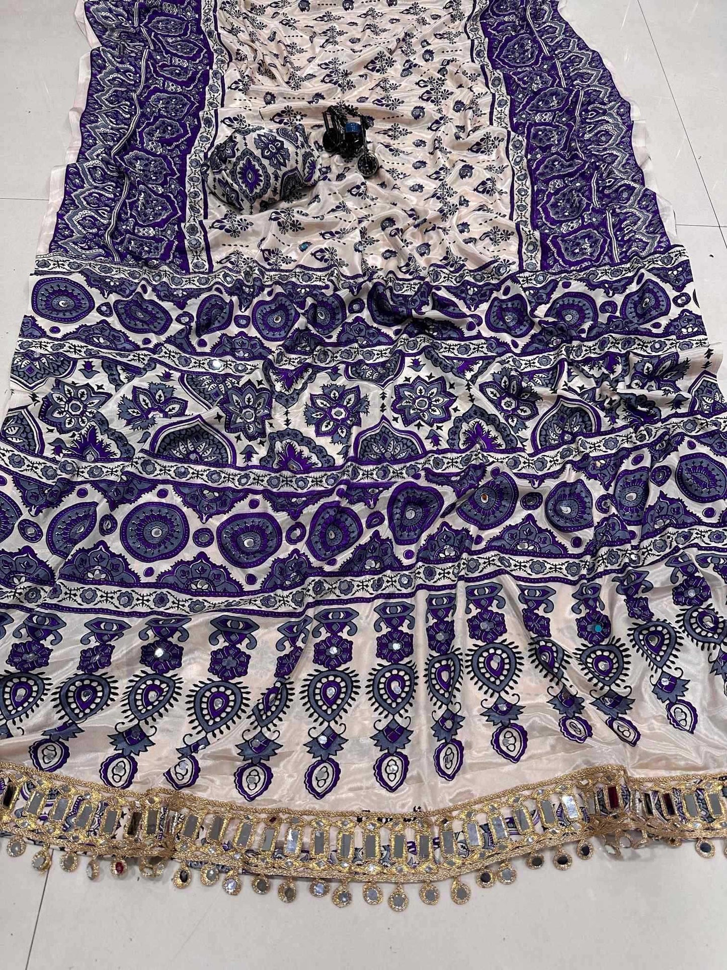 Printed Silk Saree