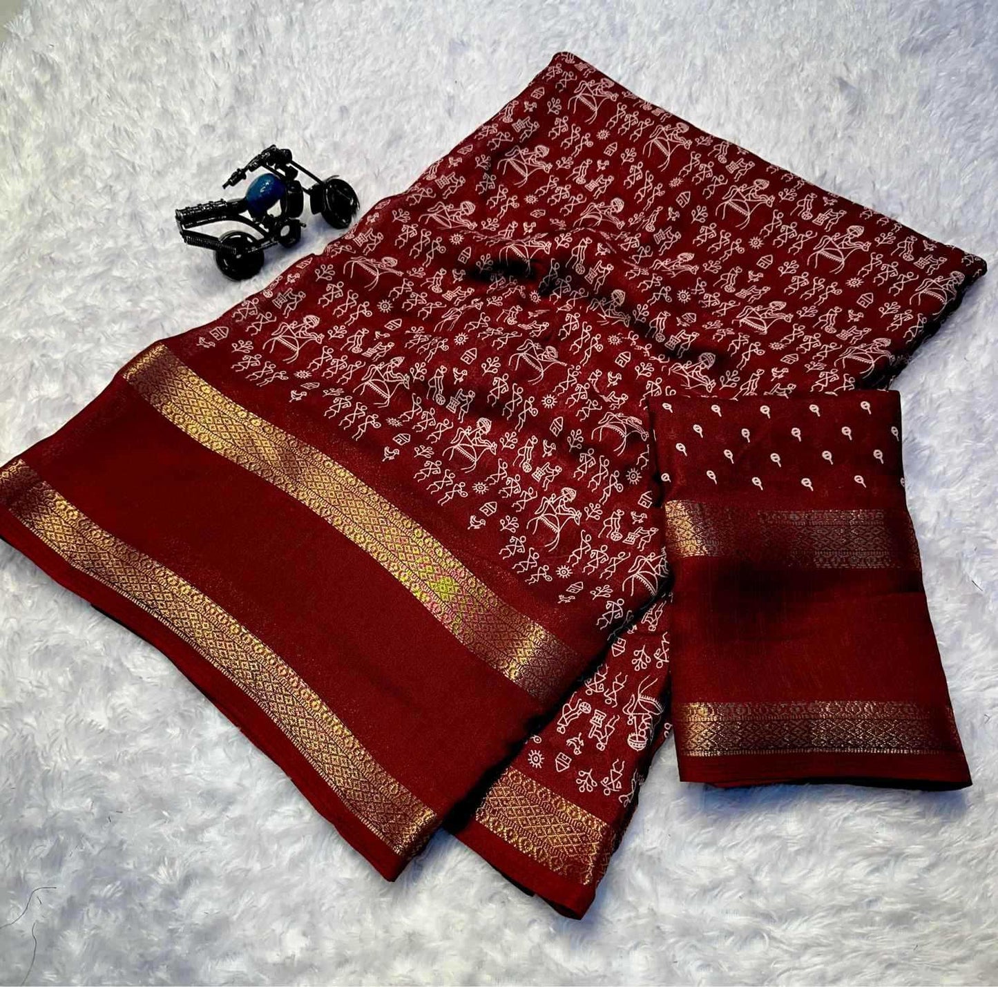 Georgette Designer Saree