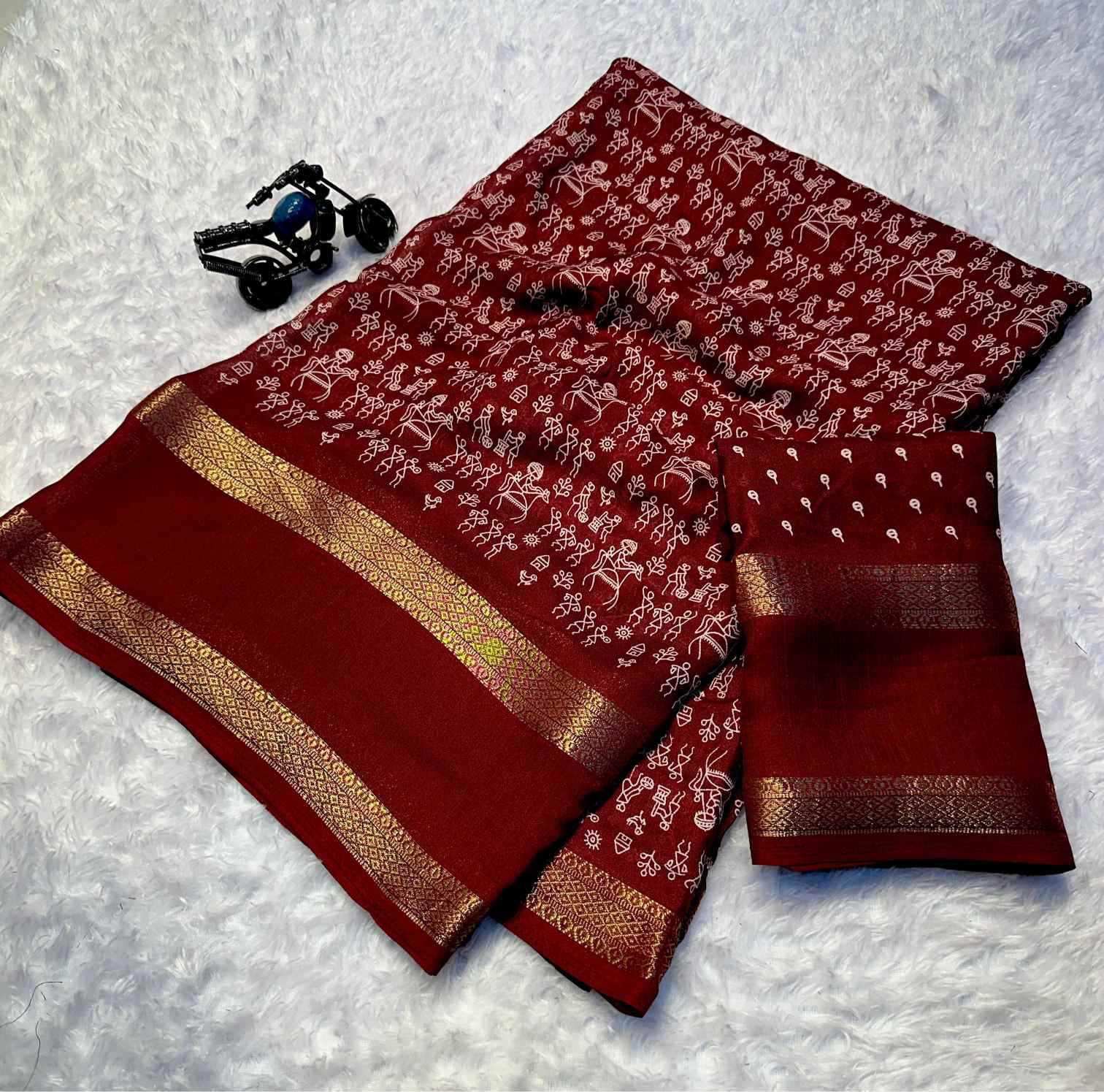 Georgette Designer Saree