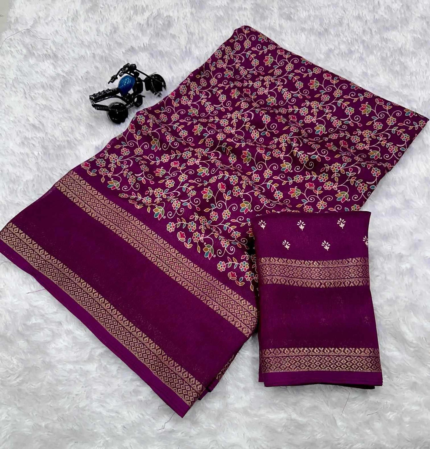 Georgette Designer Saree