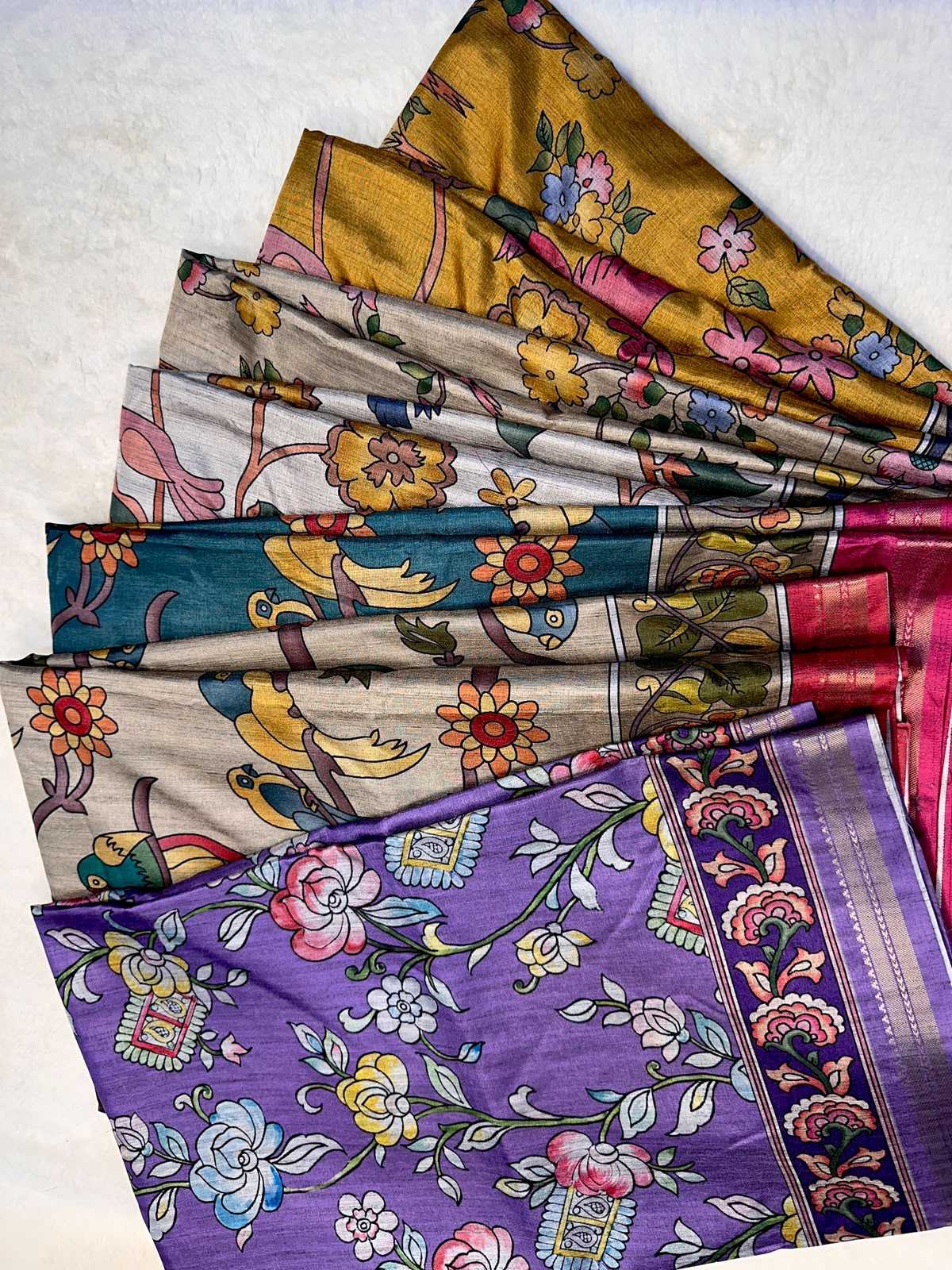 Tussar Silk Designer Saree