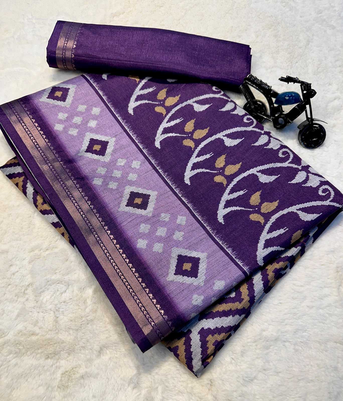 Tussar Silk Designer Saree