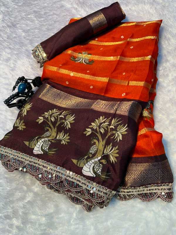 Cotton Printed Saree